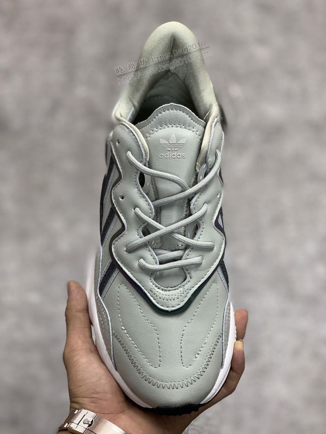 Adidas男鞋 QUP-HZ-101838 阿迪達斯Adidas Ozweego三葉草復古老爹鞋  hdx13330